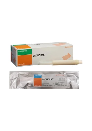 Bactigras 15X1 M Rulo Antiseptik Tül Sargı Yara ve Yanık Örtüsü