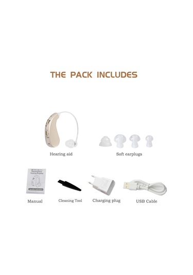 Sones Taşınabilir Şarj Edilebilir Görünmez Ab Fişi Siyah