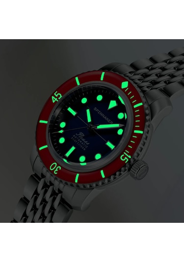 Spinnaker Fleuss 40 Automatic Sp-5133-dd Erkek Kol Saati Gri