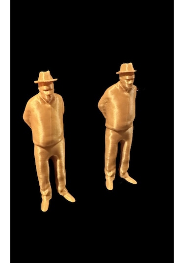 Mini Yaşlı Adam Figürü Umarell