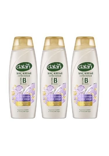 Dalan Saç Kremi Kolay Tarama Ve Şekil Verme 450 Ml X 3 Adet
