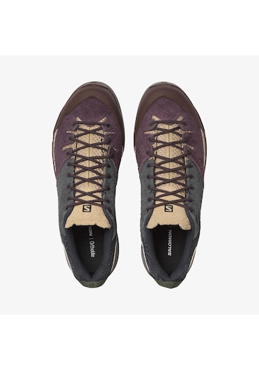 Salomon X-alp Suede Unisex Sneaker Plum Perfect L47876200 Mor