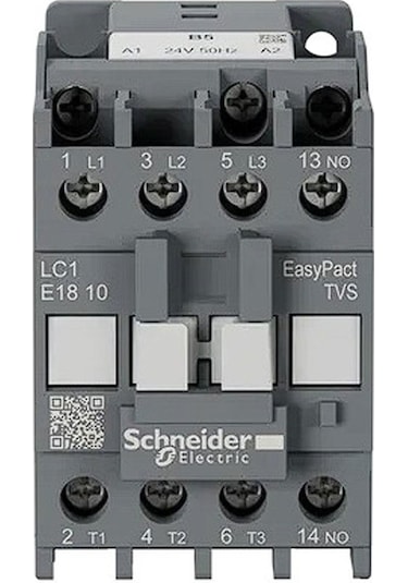 Schneider Electric Easypact Tvs Lc1E1810M5 3P 18A 220Vac Güç Kontaktörü