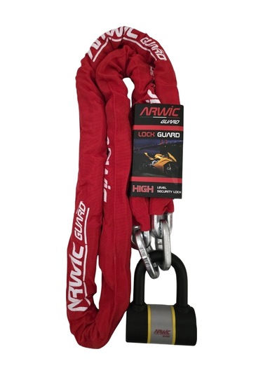 Arwic Guard Motosiklet Zincir Kilit Klt6050 10mm X 2000mm