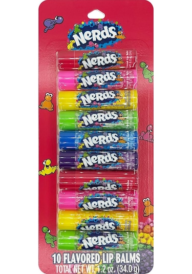 Taste Beauty Nerds Lip Balm Dudak Balsamı Çeşit Paketi 10 Adet