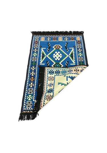 Shark Anadolu Kilim Mavi Renkli