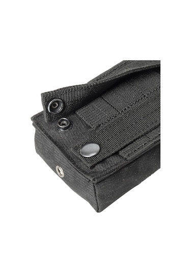 Yaozixa Siyah Çok Amaçlı Harici Aktivite Cepi - Radyo Ve Araç Çantası, 900d Oksford Kumaş, Dayanıklı Taktik Çanta