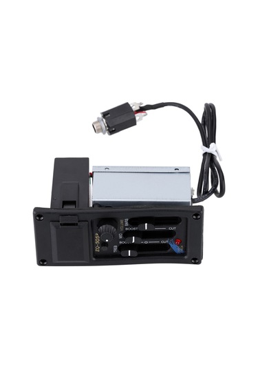 Suofeng Eq-505r Gitar Ton Ve Ses Ayarlayıcı, Geniş Frekans Aralığı, 9v Pil İle Çalışır Pil Dahil Değil