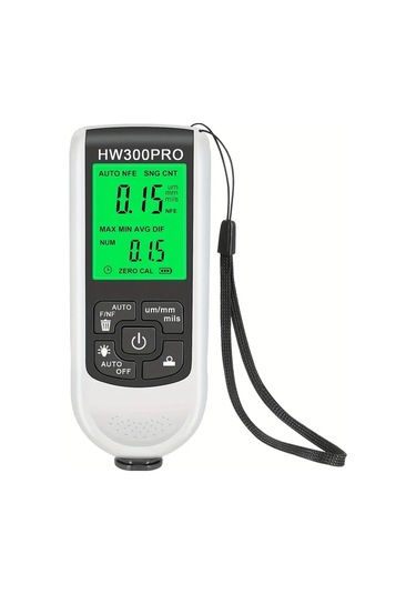 Honeybeeshop Siyah Araba Boya Kalınlık Ölçer 0 2000um Fe Nfe Manuel Kaplama Metre Otomotiv Aletleri Hw300pro