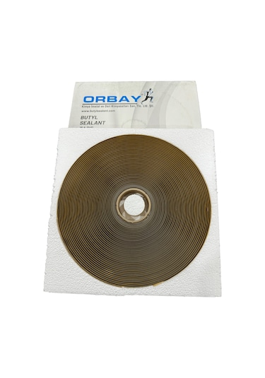 Orbay Butil Bant Sıvı Geçirmez Sızdırmazlık Bantı  14 x 2 MM 21 M