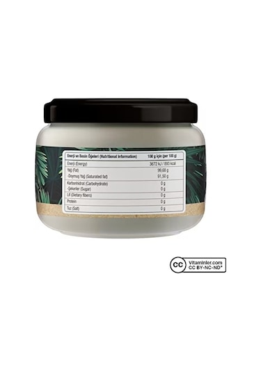Nature's Supreme Organik Hindistan Cevizi Yağı 300 Ml 2 Adet 600 ML
