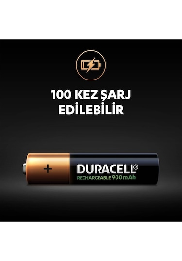 Duracell HR6/DC1500 1300 mAh AA Ni-MH Şarj Edilebilir Kalem Pil 2'li