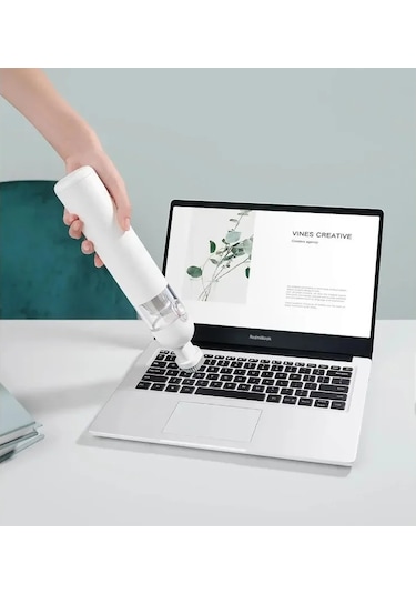 Xiaomi Mijia Akülü Elektrikli Süpürge Taşınabilir Kompakt Toz Beyaz