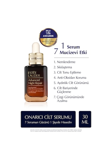 Estee Lauder Yaşlanma Karşıtı Cilt Serumu - Advanced Night Repair Onarıcı Gece Serumu - 30 ML