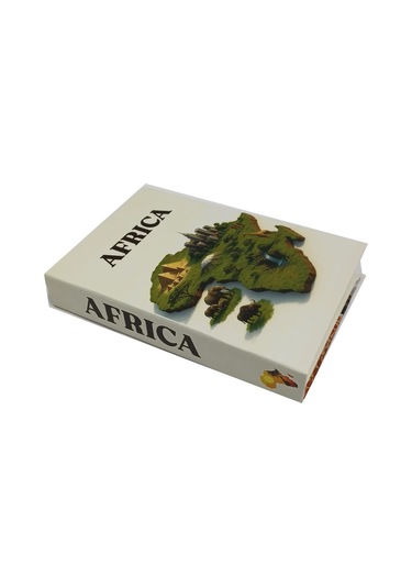 2026 -764 Afrıca Dekoratif Kitap Kutusu