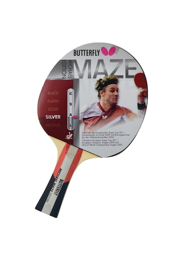 Butterfly 85060 Maze Silver Ittf Onaylı Masa Tenisi Raketi
