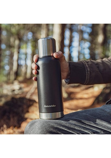 Naturehike Q-9H Paslanmaz Çelik Vakumlu Termos 1000 Ml