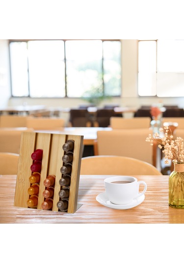 Tenfowee Şık Ve Düzenli Kafein Dostu: 18 Kapsüllü Masaüstü Kahve Kapsülü Organizer Diğer