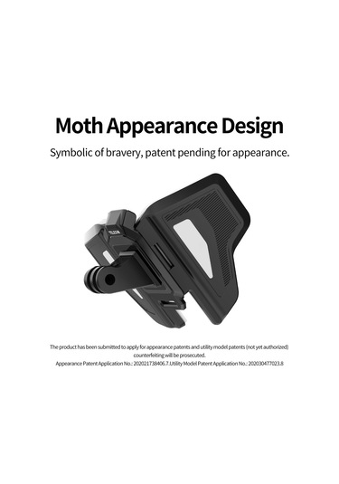 Maiyame Telesın Gp-hbm-mt2-yh Motosiklet Kaskı Stantı 2. Nesil - Spor Kamera Sürüş Kaydı Aksesuarı Nilon+silikon+paslanmaz Çelik Siyah