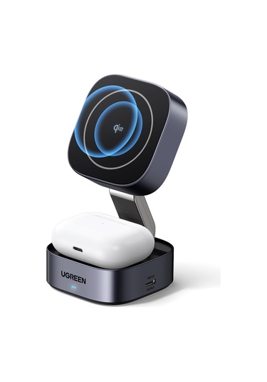 Ugreen 2'si 1 Arada Magsafe Kablosuz Hızlı Şarj Standı, 35316