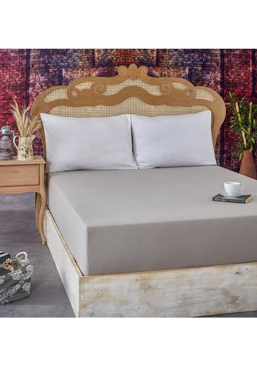 Komfort Home Tek Kişilik Özel Ölçü Penye Lastikli Çarşaf 120x200 Renkli