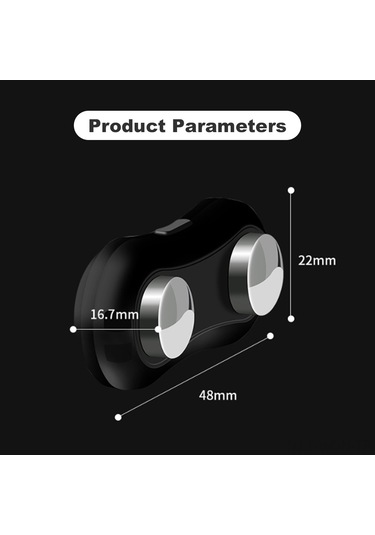 Neevoyu Ems Kas Stimülasyonlu Uyku İyileştirici - Taşınabilir Solunum Engeli Önleyici Cihaz Siyah