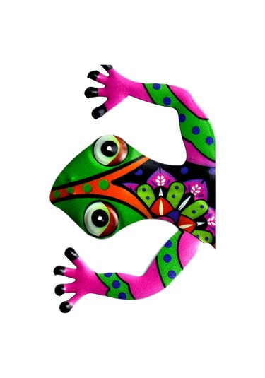 Suntek Gecko Heykelcik Yatak Odası Yaratıcı Renkli Pembe