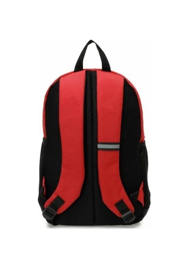 Lumberjack Olıver Sıyah Unisex Sırt Çantası Okul Çantası Laptop Bölmeli Kırmızı - Kırmızı