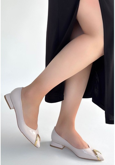 Goes Bej Rugan Babet Ayakkabı Çok Renkli