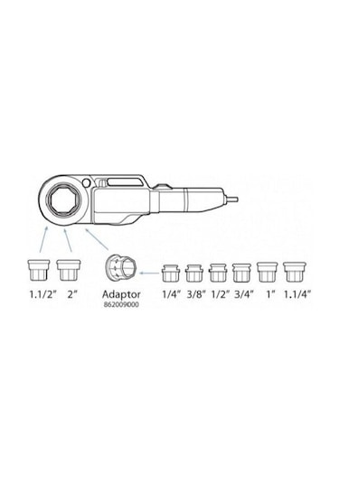 Super Ego Elektrikli Boru Pafta Takımı 1/2''-2'' N11.837