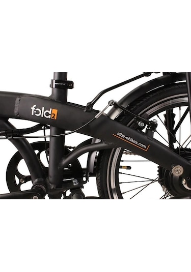 Alba Fold 2 Std Elektrikli Katlanır Bisiklet Led Gösterge, 7.8ah Batarya Siyah E-bike Siyah