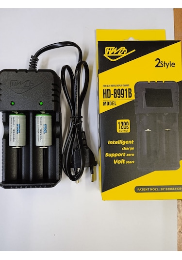 Cr 123A Pil Şarj Aleti1200 Mah Şarjlı Pil