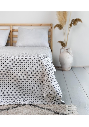 Menderes Home Cotton Collection Tek Kişilik Pike Balık Çok Renkli