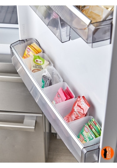 9\'li Set Buzdolabı & Kapak Içi Düzenleyici, Organizer Kutu