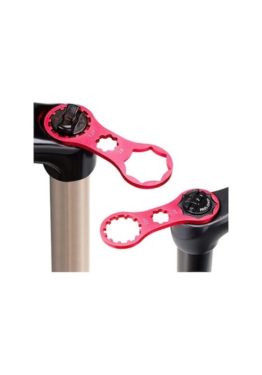 Xindoker Montaj Bisiklet Fork Servis Aracı - Suntour Xcm/xcr/xct/rst Amortisör Tamiri, Kırmızı, 8t-12t Anahtar Altın