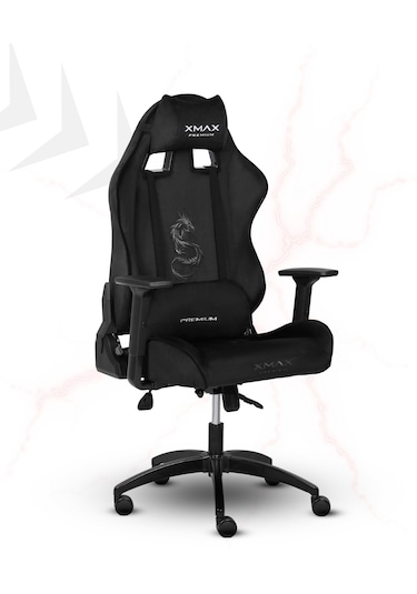 Xmax Rio Balerion Kumaş Oyuncu Koltuğu Siyah