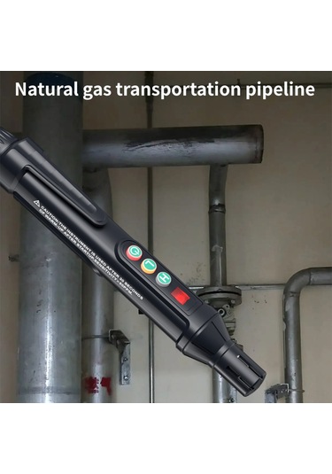 Folinda Mastfuyı Fy8830 Taşınabilir Yakıcı Gaz Sızıntısı Tespit Cihazı - Doğal Gaz, Lpg Vb. İçin Ses Ve Işık Alarmı - Abssensor - Pil Yok