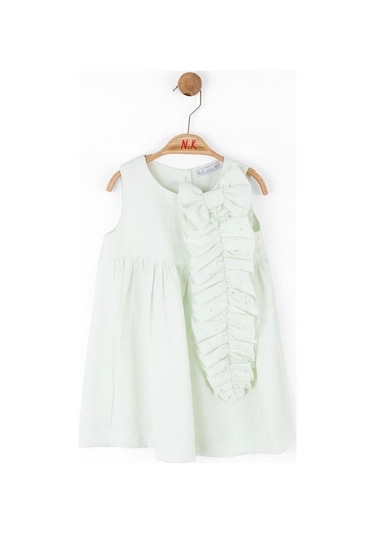 Nk Kids Kız Bebek Fiyonklu Elbise Mint