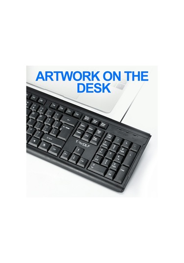 T-Wolf T15 104 Tuşlu USB Kablolu Klavye