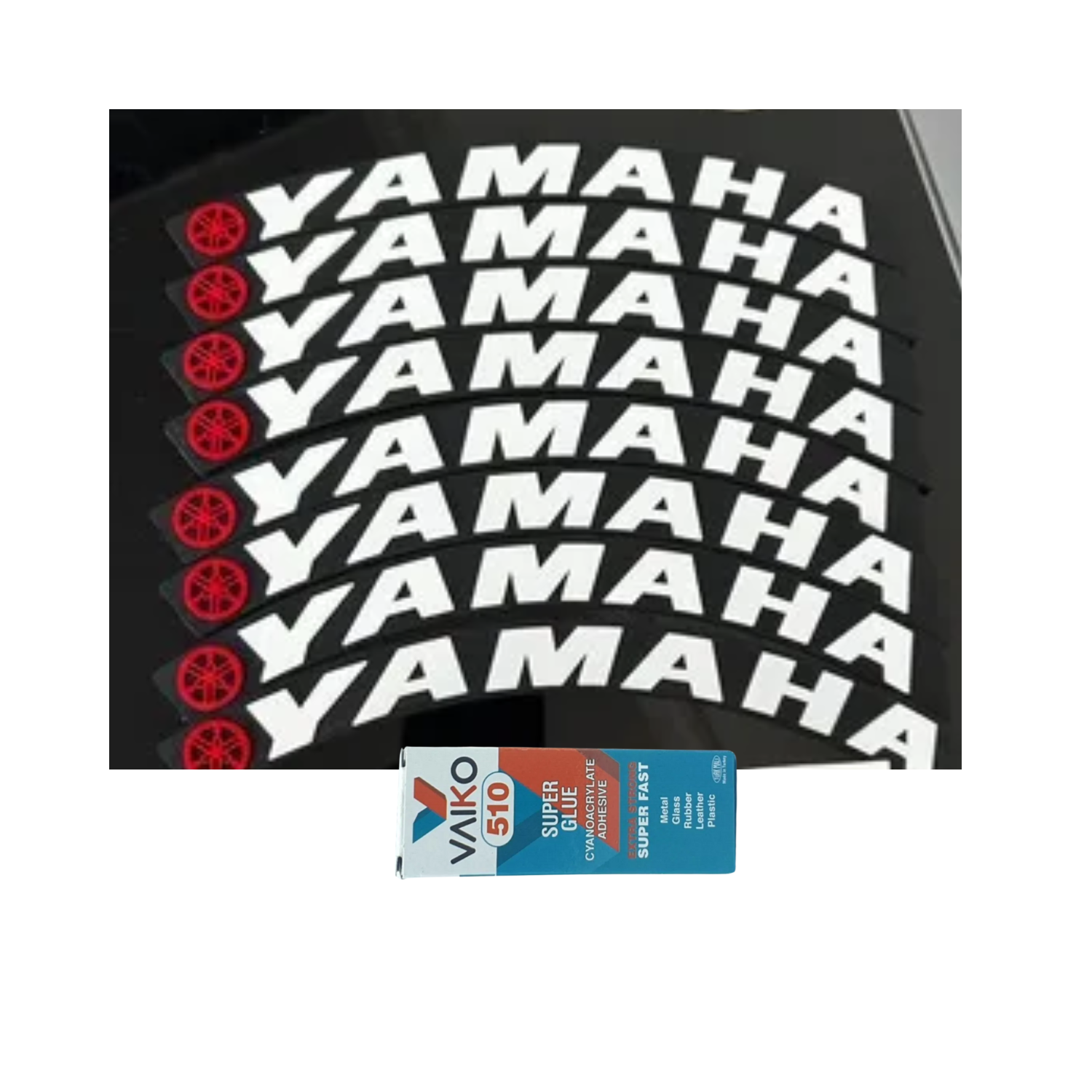 Nk Motors Üniversal Motorsiklet Lastik Yazısı Yamaha