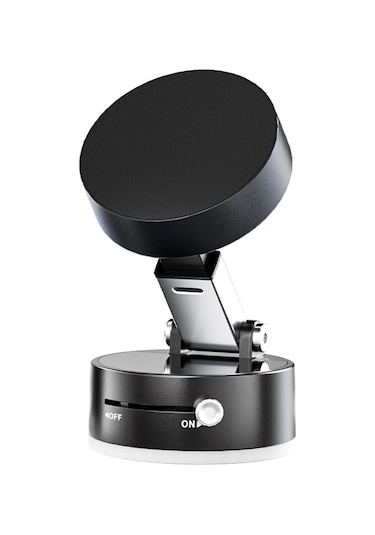 Youmex Magneetik Oto Ve Masaüstü Telefon Tutucu, Çift Taraflı Sünger + Manyetik Tutma, Katlanabilir Ve Genişletilebilir, Siyah