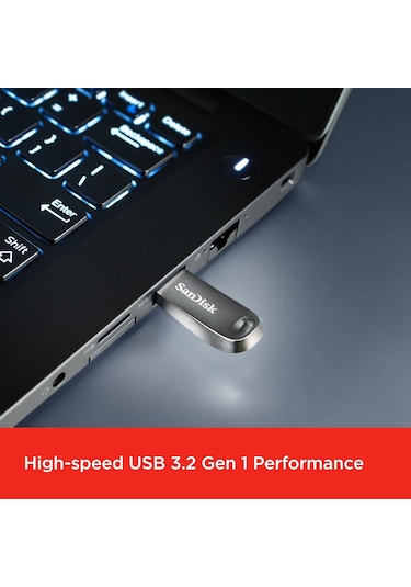 Sandisk Sdcz74-128g-g46 128gb Ultra Luxe Usb 3.1 Flash Sürücü, Sp