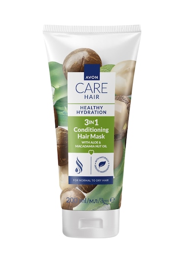 Care Aloe Ve Makademya Yağı İçeren 3 U 1 Arada Saç Maskesi 200ml