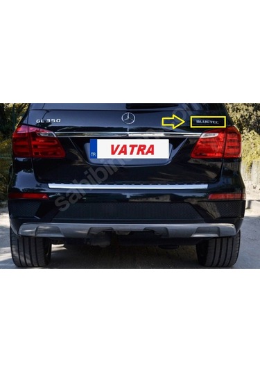 Gl 350 Cdı 2012-2015 Uyumlu Gl 350 Ve Bluetec Krom Bagaj Yazısı 3m 3d Abs