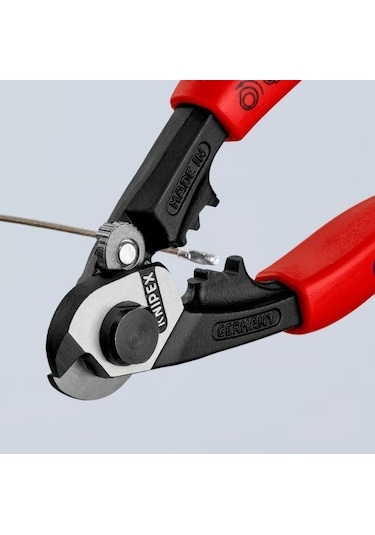 Knıpex Çelik Halat Ve Tel Kesme Makası 190 Mm 9562190
