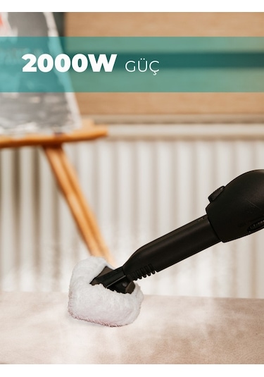 Pirantech CB-102A 2000 W 1.5 L Buharlı Temizlik Makinesi