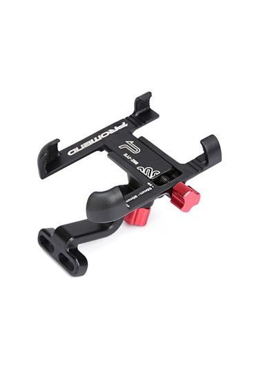 Promend-bisiklet Kök Telefon Bağlantısı Alüminyum Alaşımlı,y13312b-2 Siyah