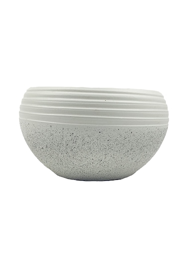 Bitki Tasarımı Ev Dekorasyon  Beyaz Granit Küp Aranjman Saksı Saksılık Salon Çiçeklik