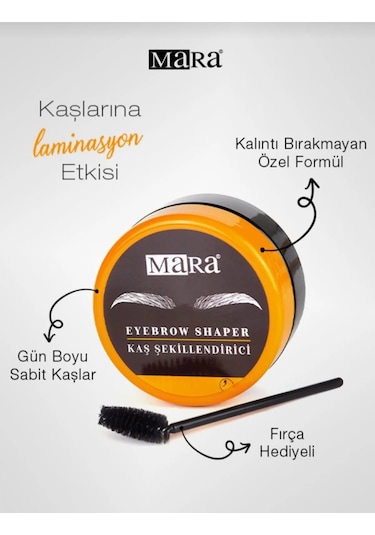 Mara Eyebrow Shaper Kaş Şekillendirici 50 ML + Fırça