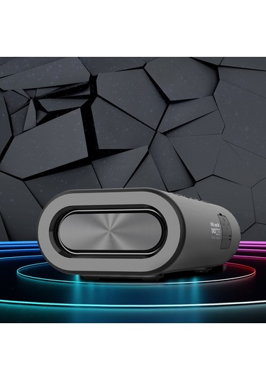 Lenyes S810 Tws Bluetooth Speaker Hoparlör V5.0 Siyah